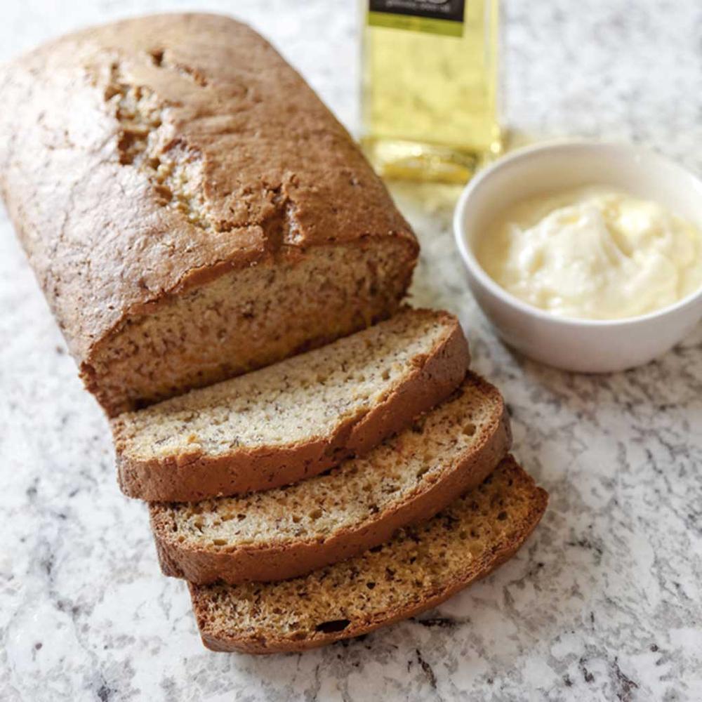 Banana Bread with Whipped EVOO Butter