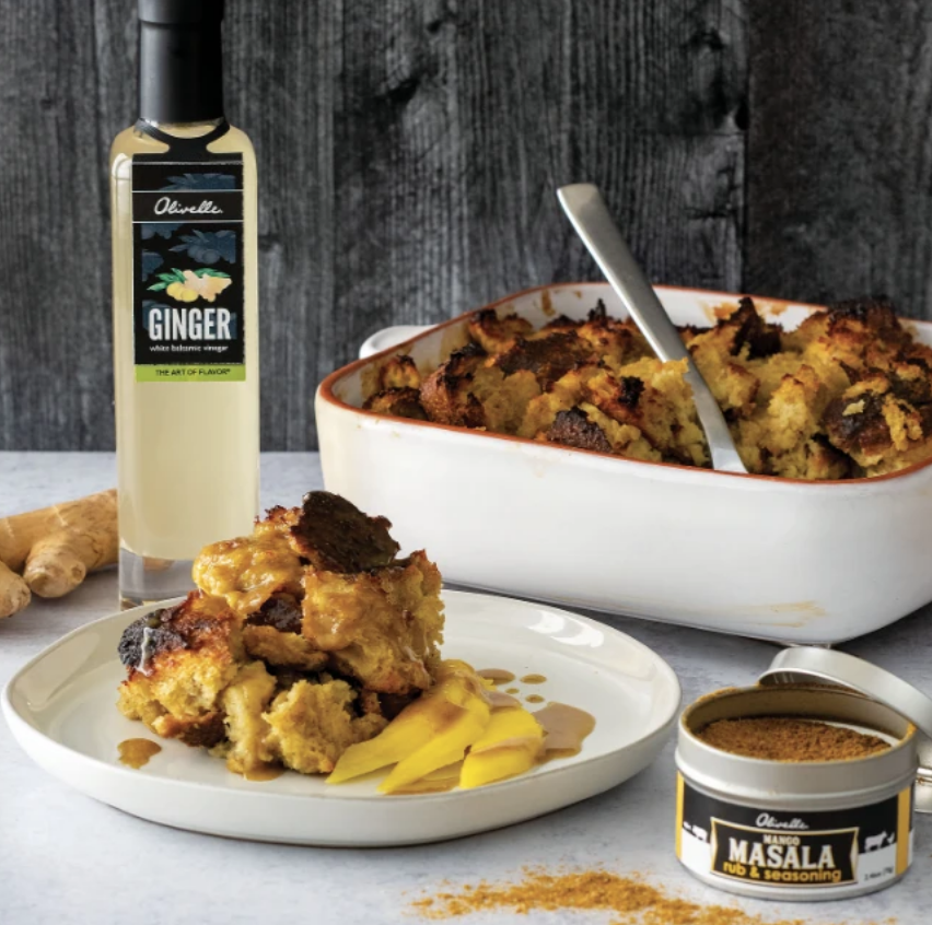 Coconut Bread Pudding
 &ndash; Olive Herb Co