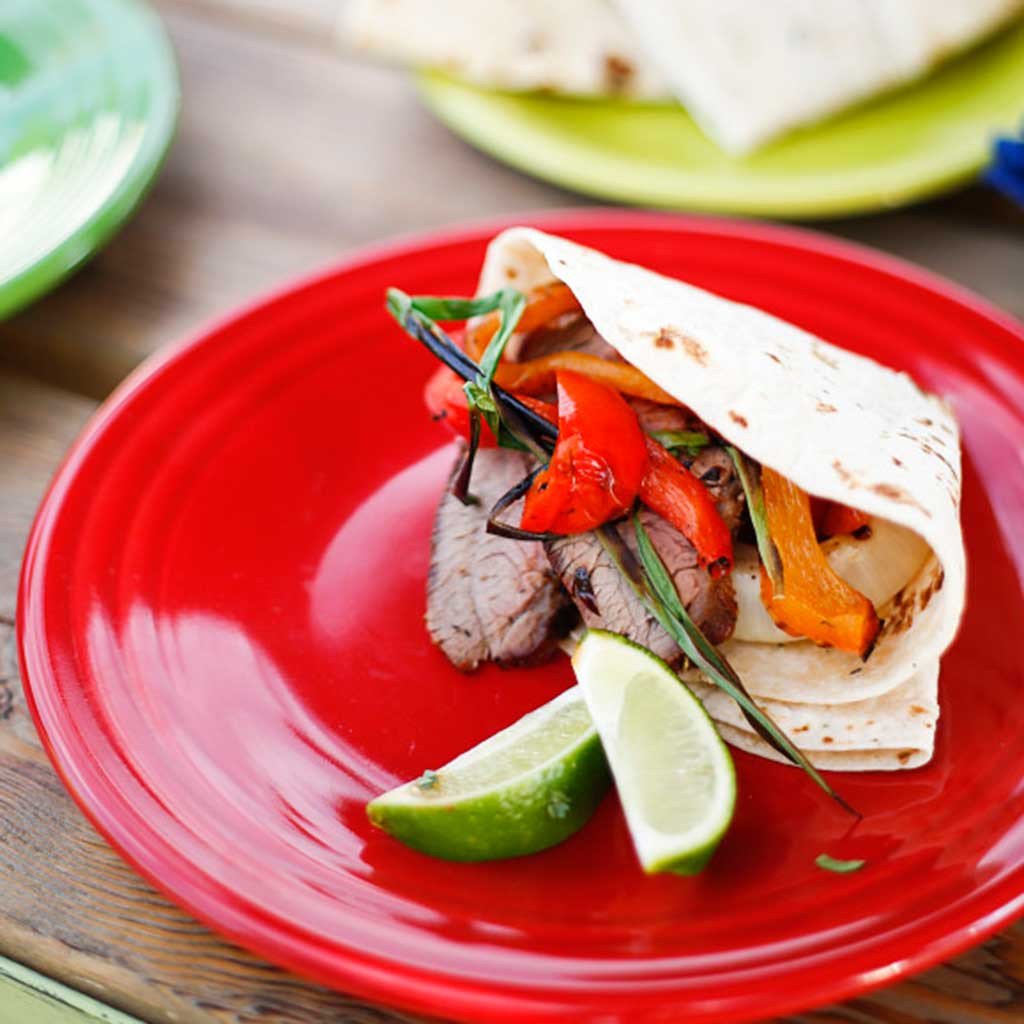 Coffee Rubbed Tri Tip Fajitas
 &ndash; Olive Herb Co