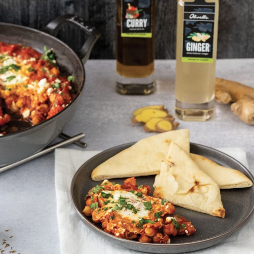 Masala Poached Eggs
 &ndash; Olive Herb Co