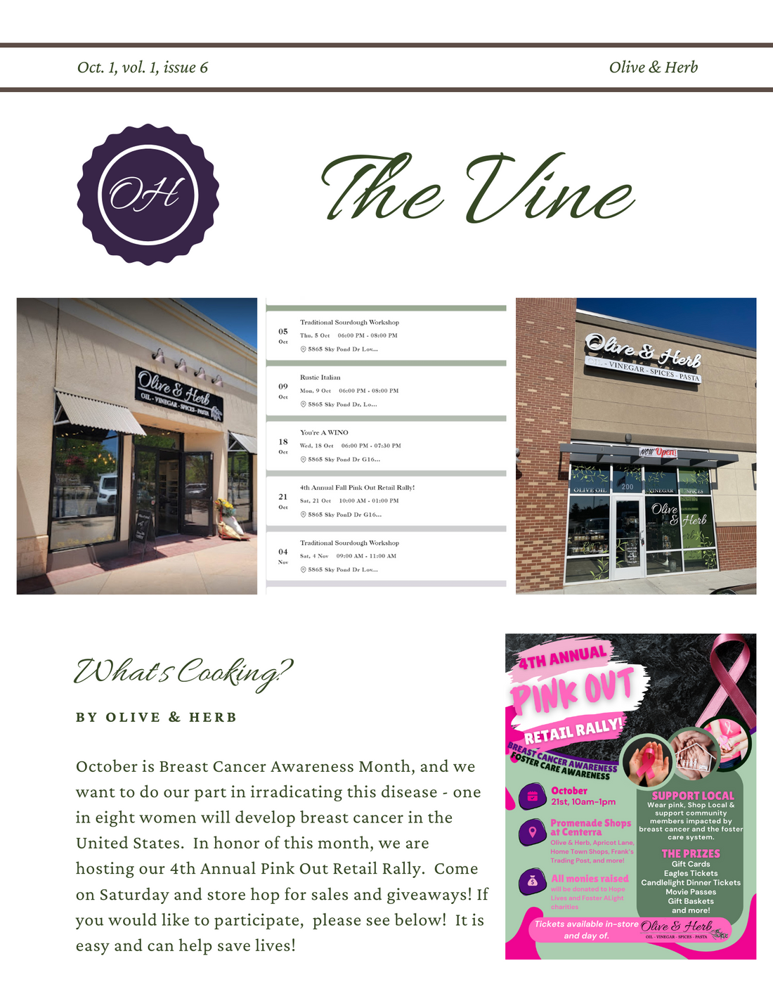 The Vine: October 2023