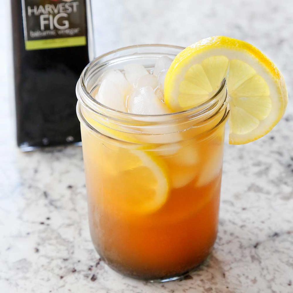 Sparkling Fig Balsamic Lemonade – Olive Herb Co