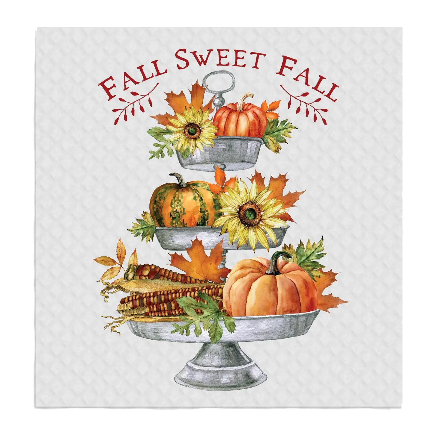 Avery Lane Fall Swedish Dish Cloth