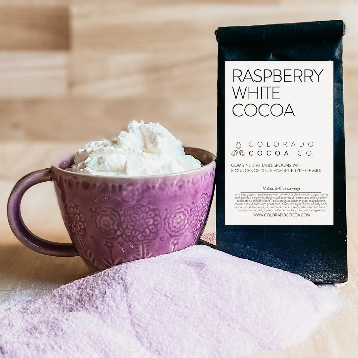 Raspberry White Cocoa