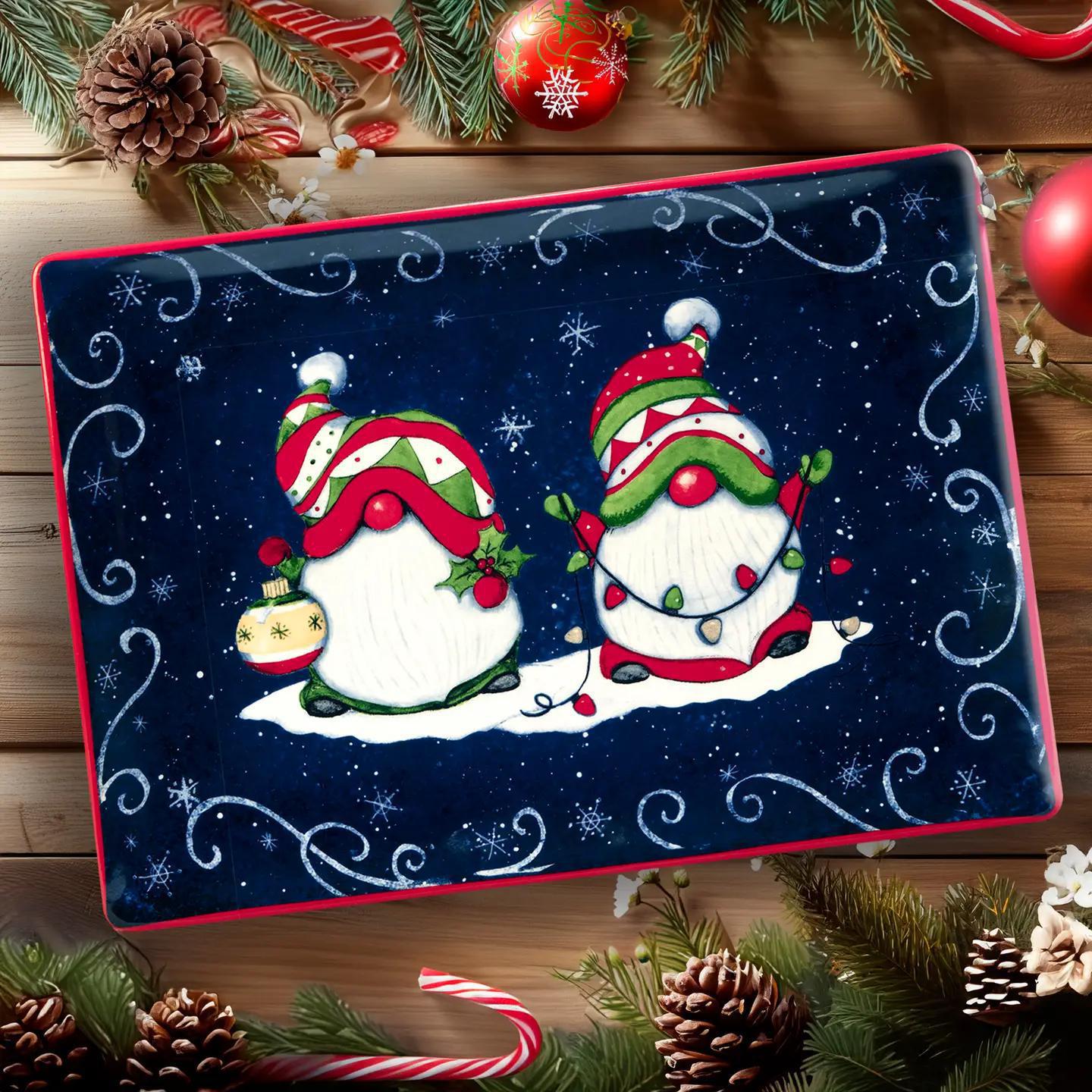 Gnomes Rectangular Platter