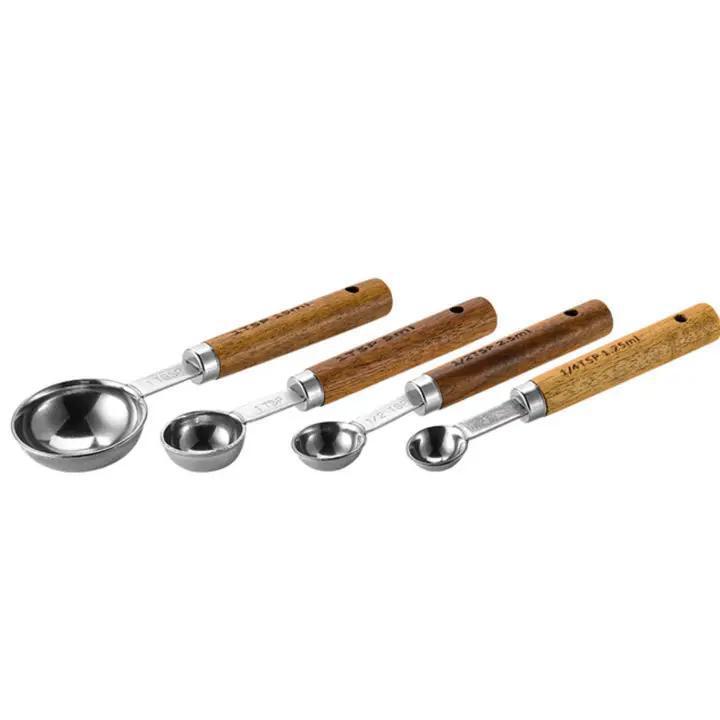 Silver Stainless Steel Measuring Cups