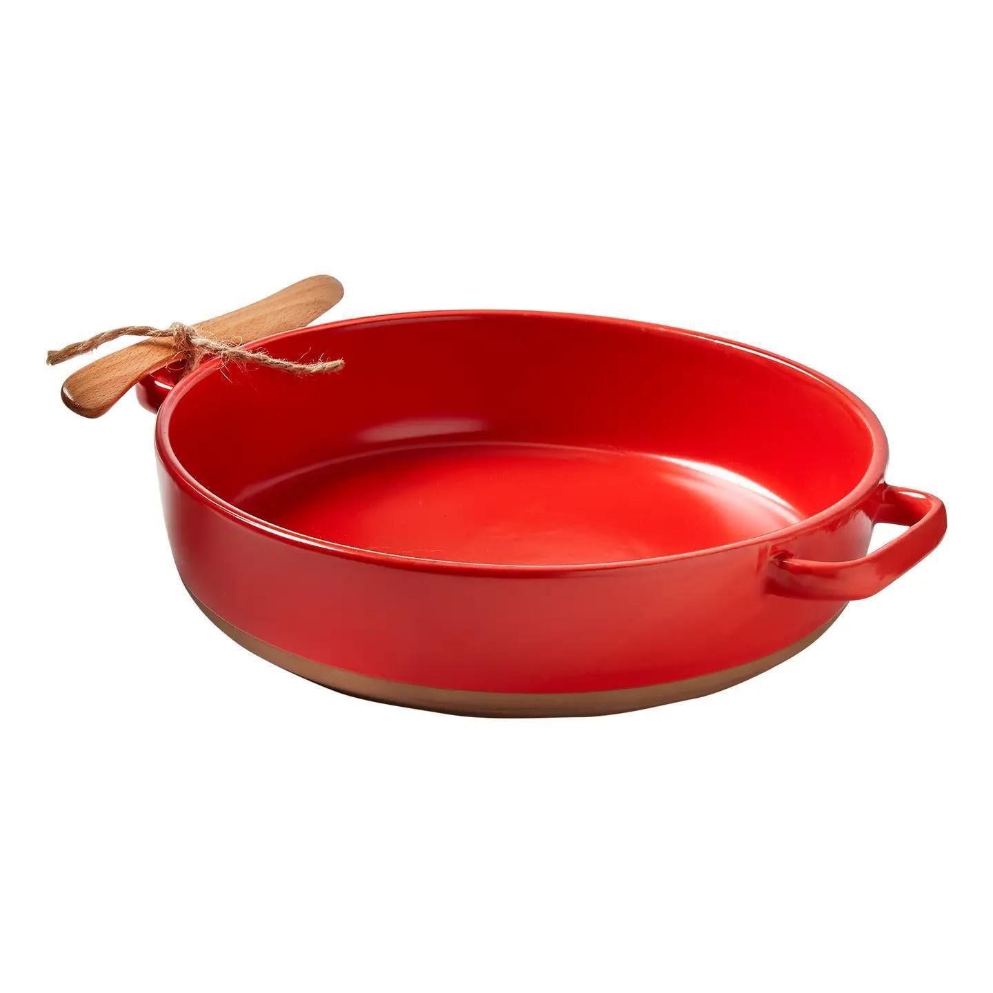 Brie Baker Spreader Set of 2 - Red