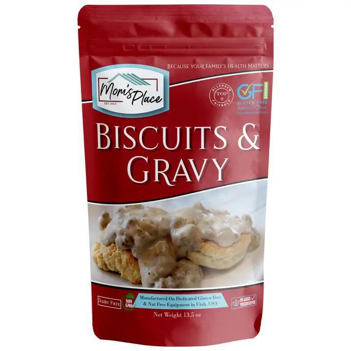 Gluten-Free Buttermilk Biscuits & Country Gravy Mix