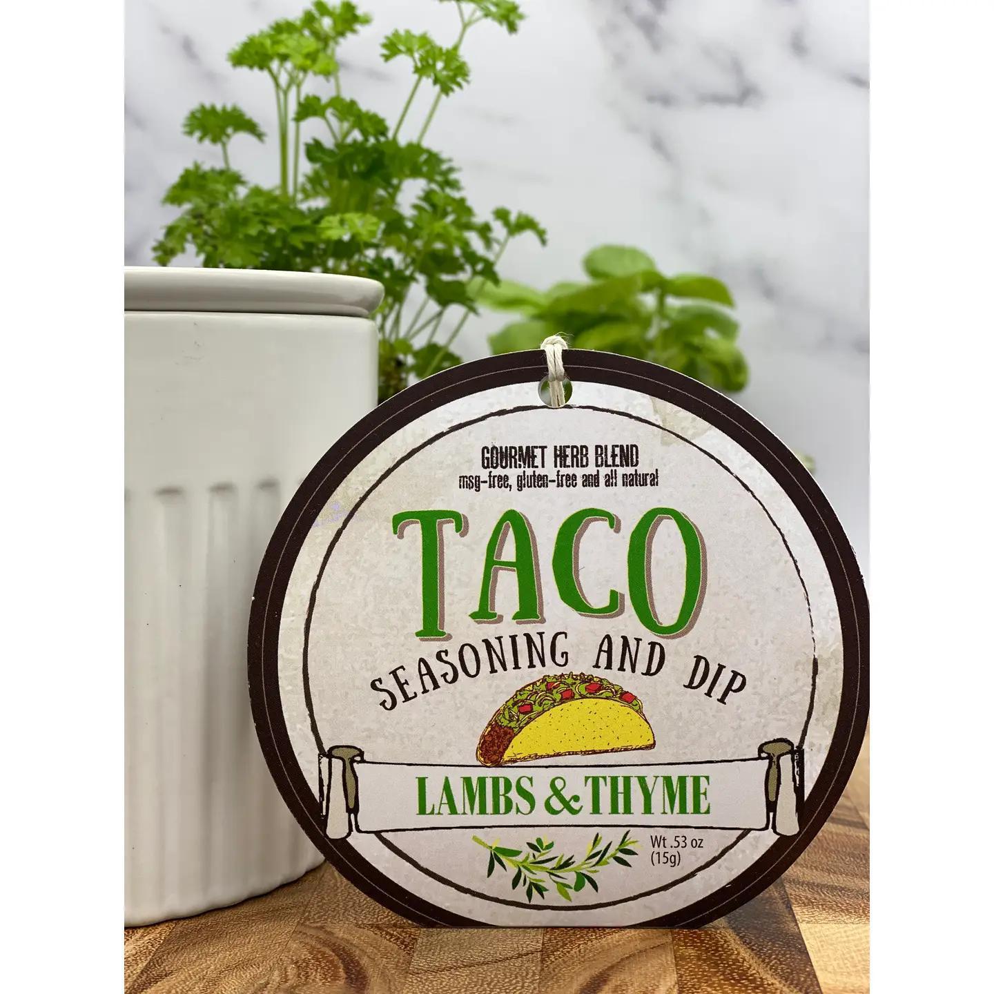 Taco Dip and Seasoning