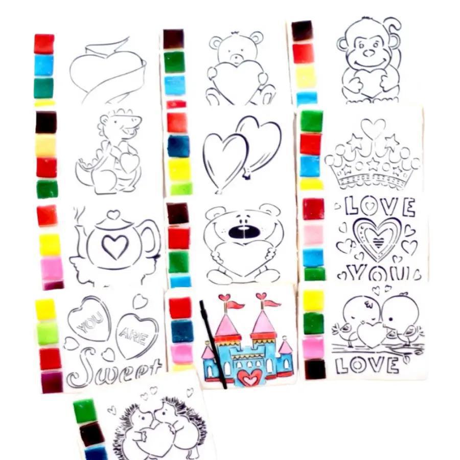 Valentine's Day Paint Your Own Cookies Assorted