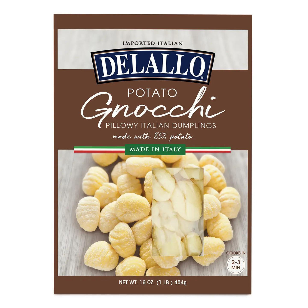 Potato Gnocchi By Delallo