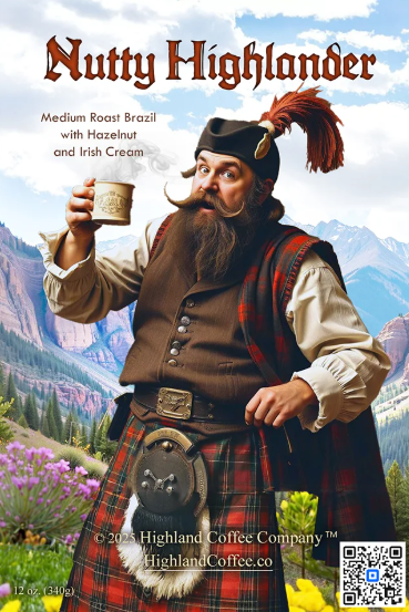 Nutty Highlander Coffee