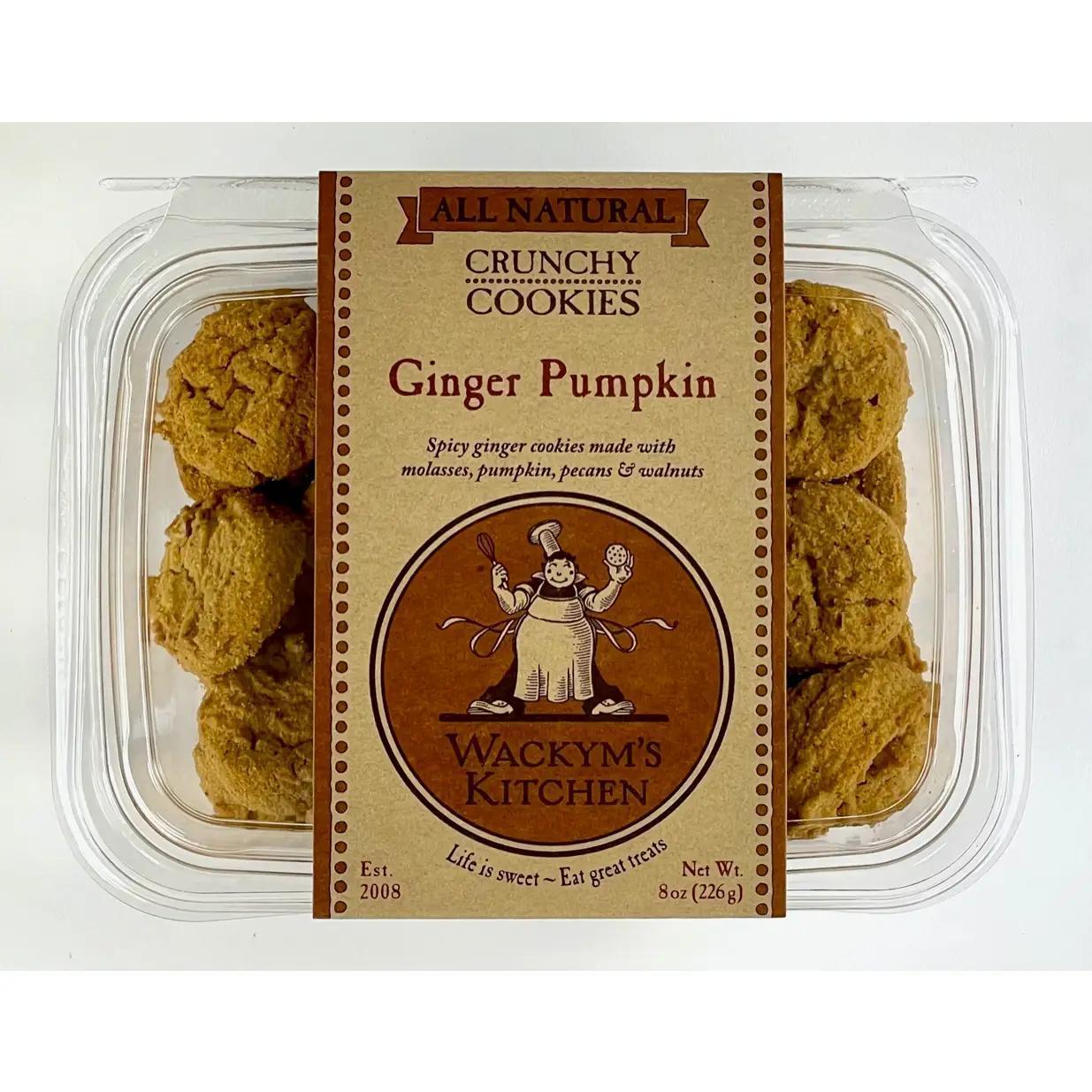 Ginger Pumpkin Cookies 8 oz