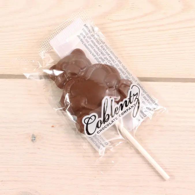Teddy Bear Chocolate Sucker