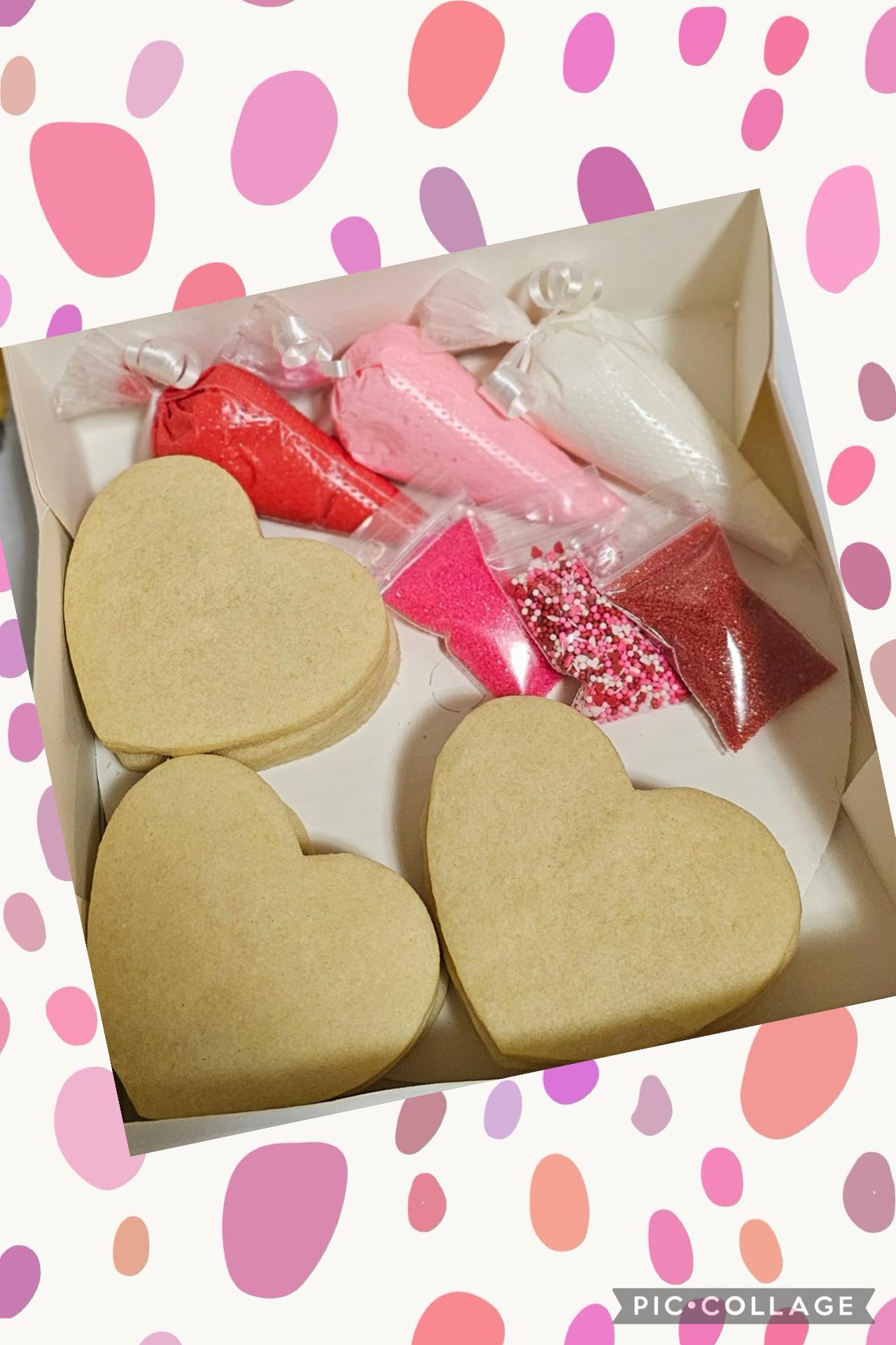 Valentine Cookie Decorating Box