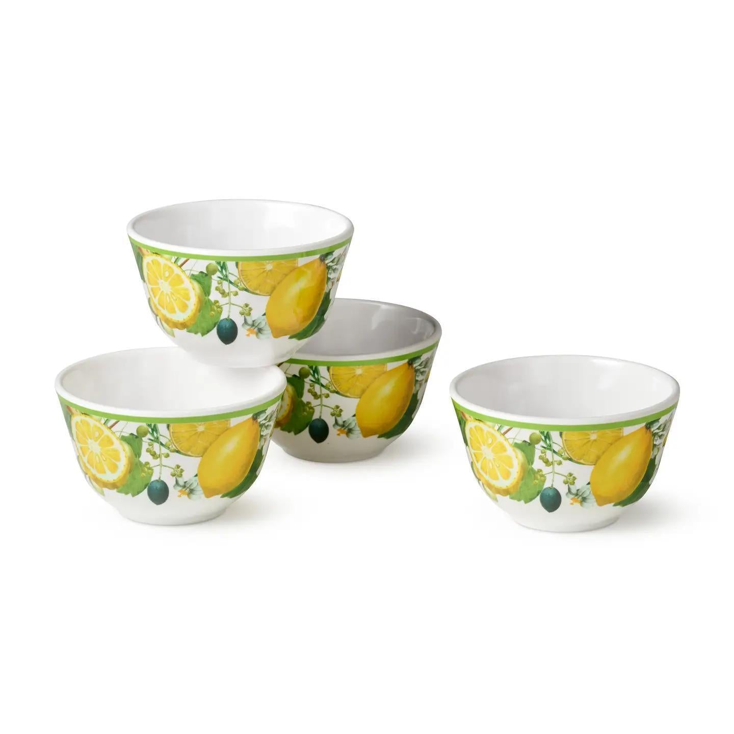 Limone Set of 4 4in Dipping Bowls