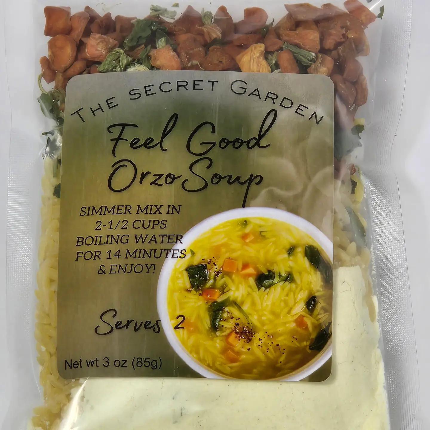 Feel Good Orzo Soup