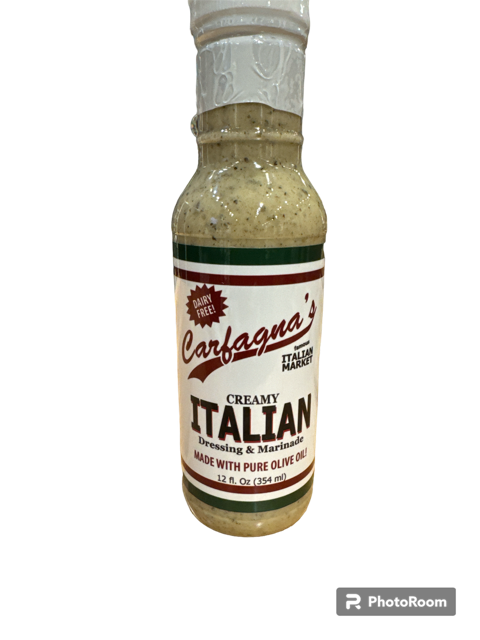 Carfagna's Creamy Italian Dressing & Marinade