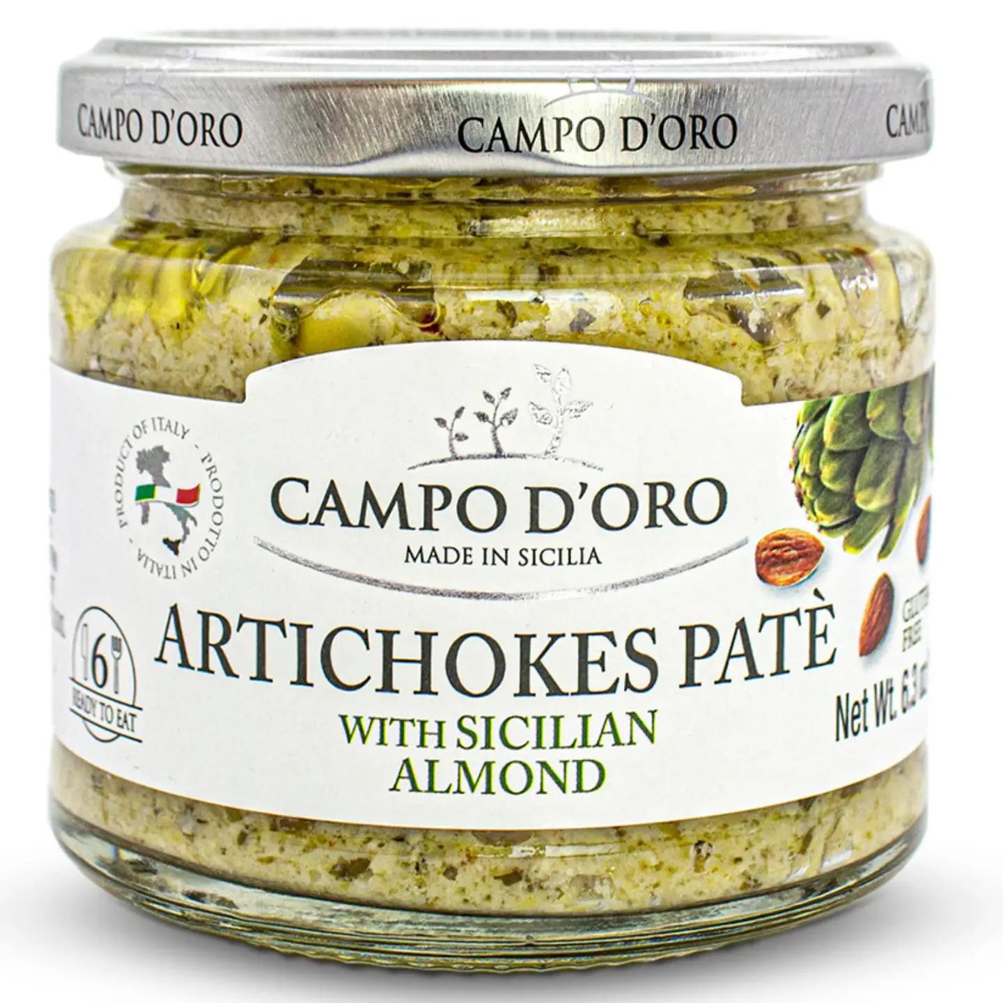 Artichoke And Sicilian Almond Paté