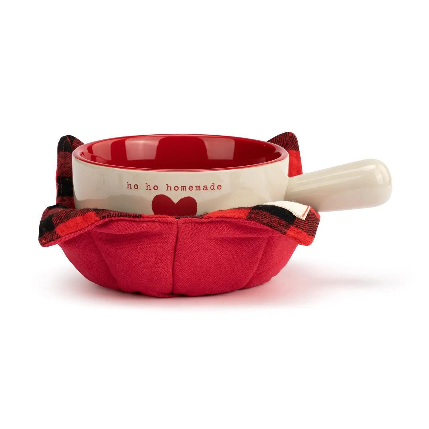 Soup Crock & Bowl Cozy Set