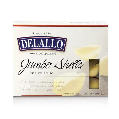 Delallo Jumbo Shells Pasta