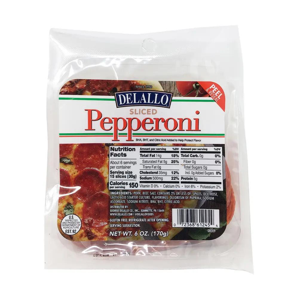 Delallo Sliced Pepperoni