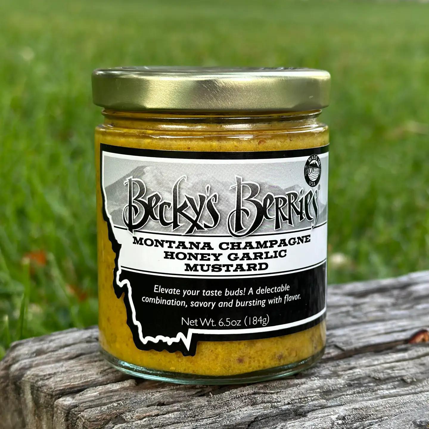 Montana Champagne Honey Garlic Mustard