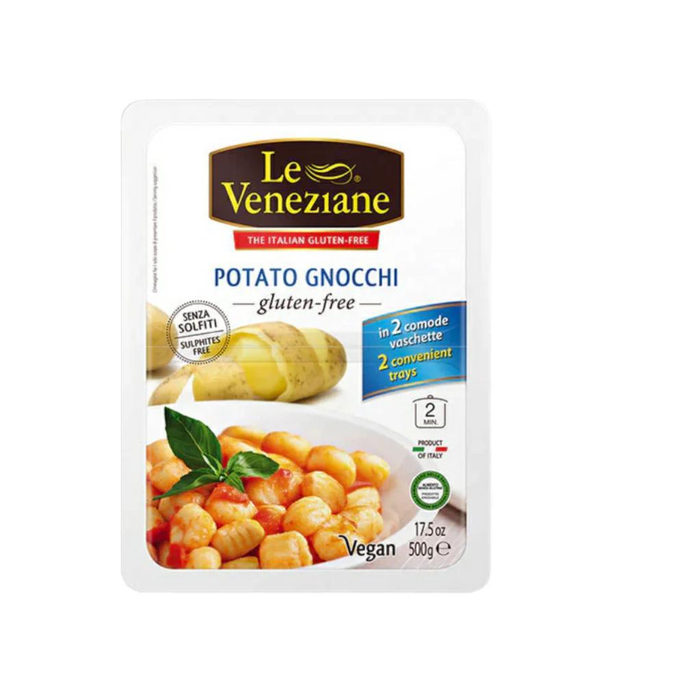 GF Potato Gnocchi with Corn Pasta