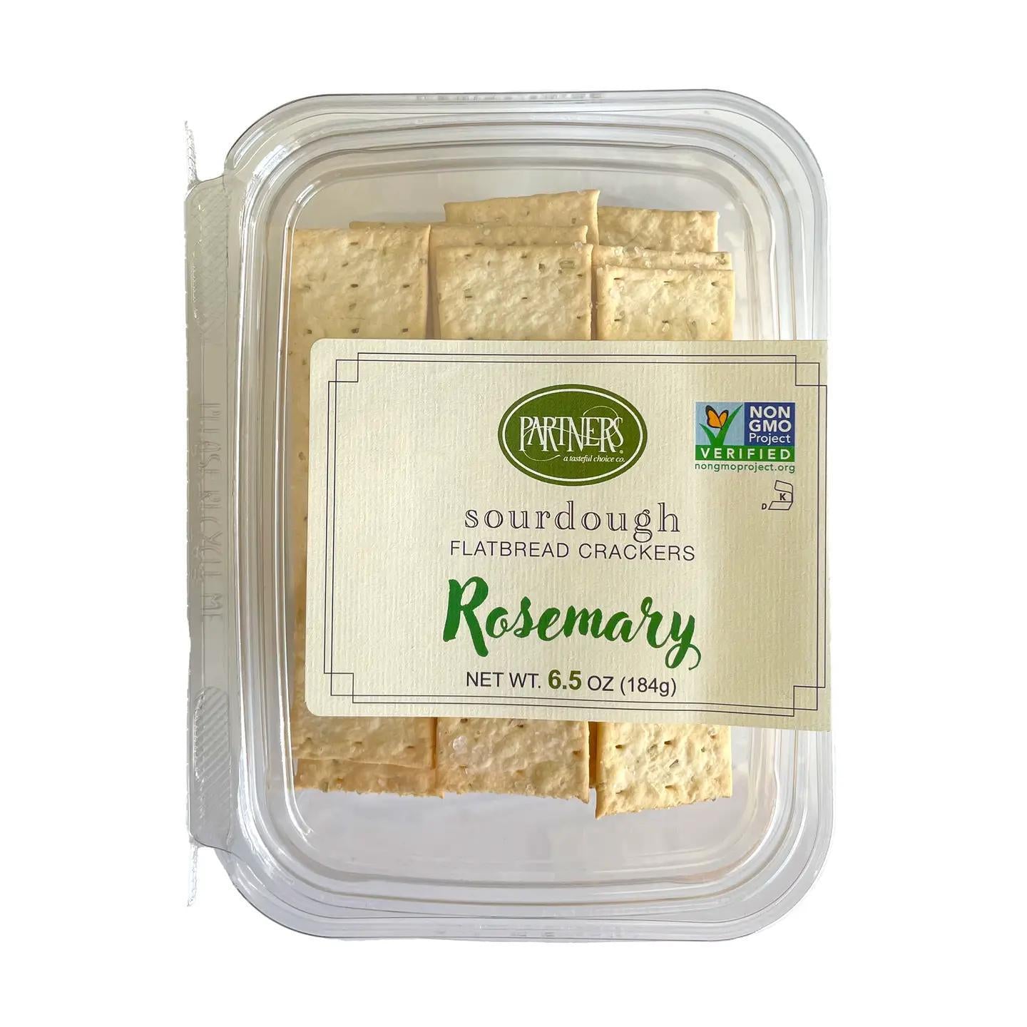 Partners Sourdough Rosemary Flatbread Crackers