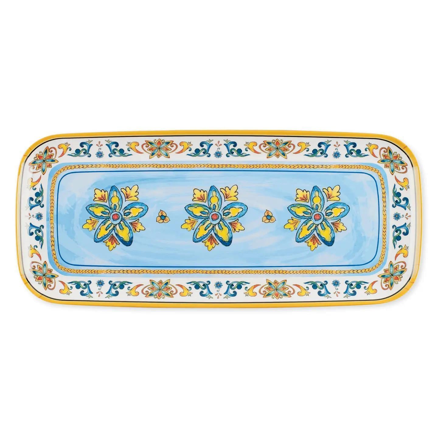 Chianti 15" Melamine Rectangle Tray