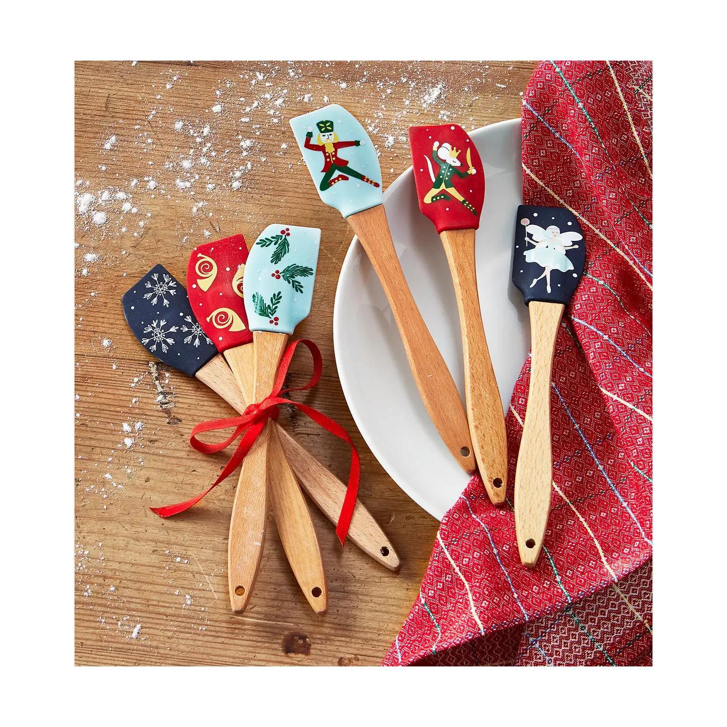 Christmas Nutcracker Mini Spatula Set of 3