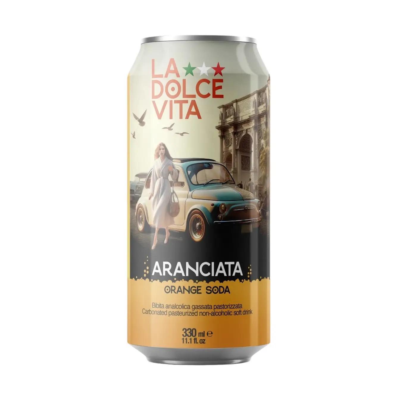 La Dolce Vita Aranciata- Orange Soda 11.1oz