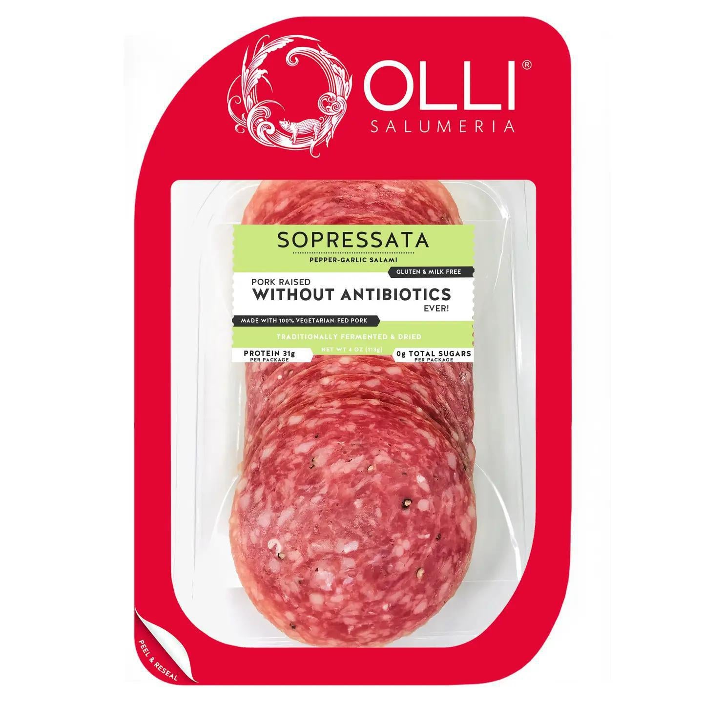 Olli Sopressata Pre Sliced Salami