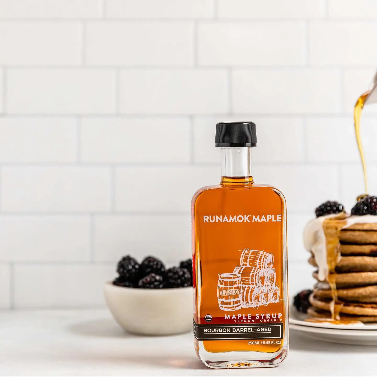 Bourbon Barrel Aged Maple Syrup