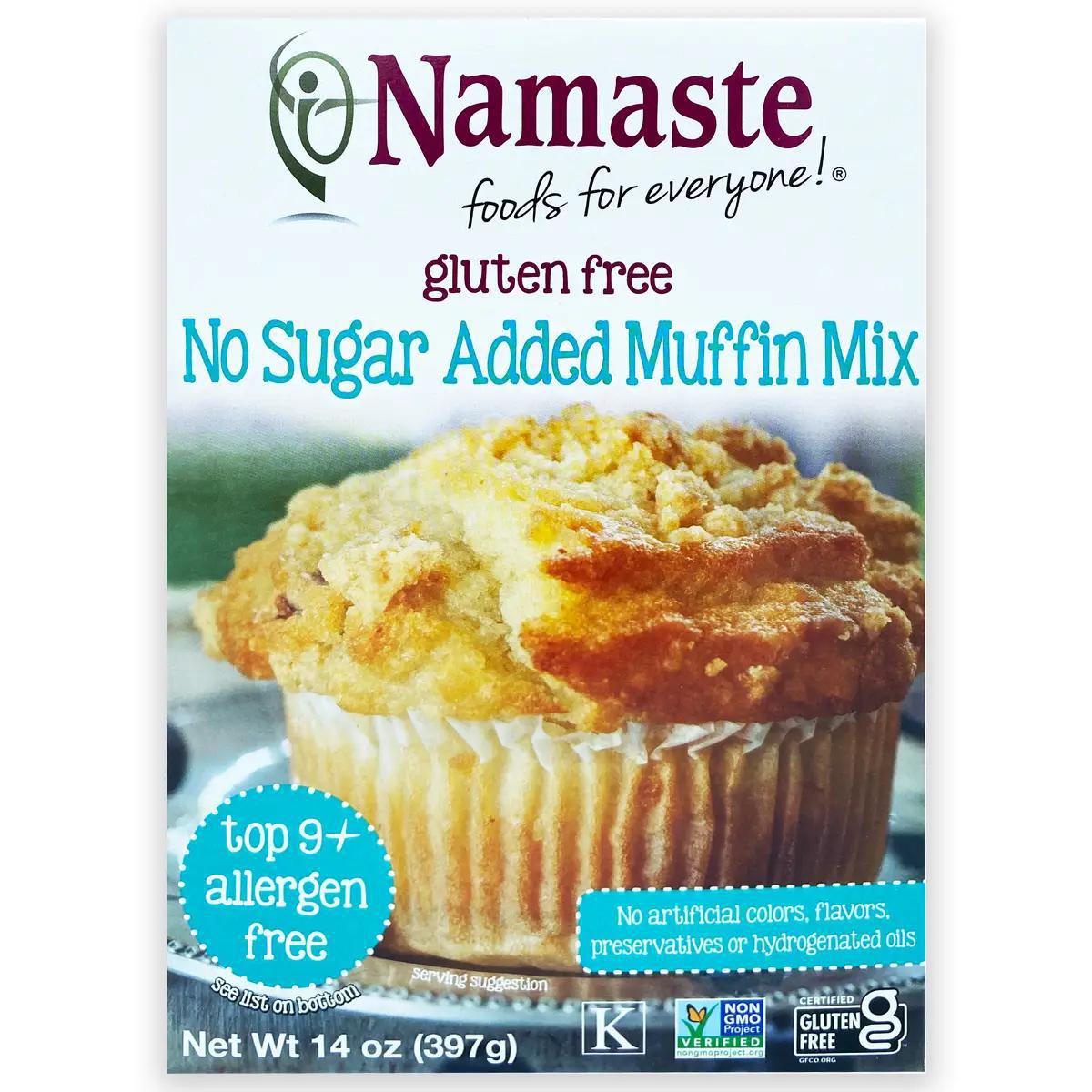 Namaste GF No Sugar Added Muffin Mix