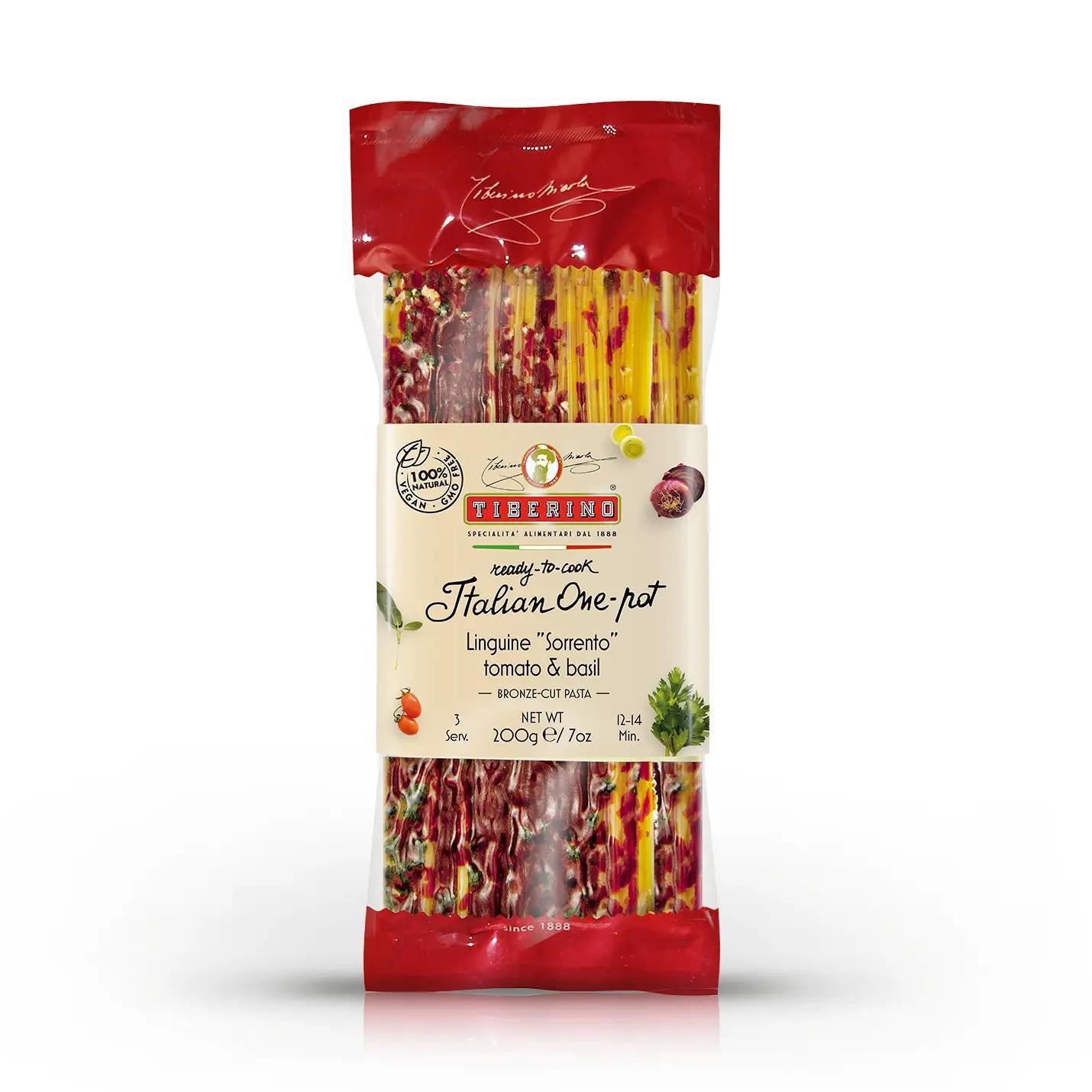Linguine Sorrento with Tomato and Basil