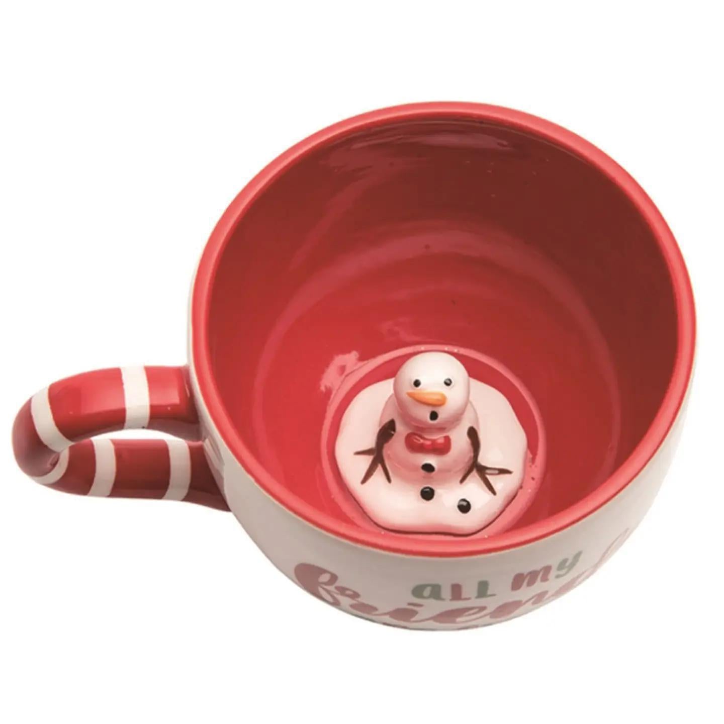 Dolomite Melting Snowman Mug