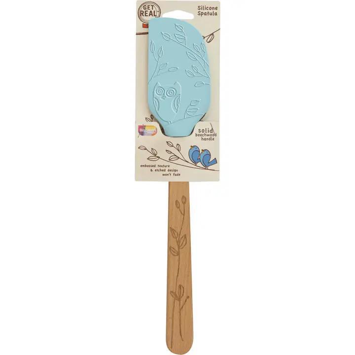 Nature Embossed Silicone Spatula Large