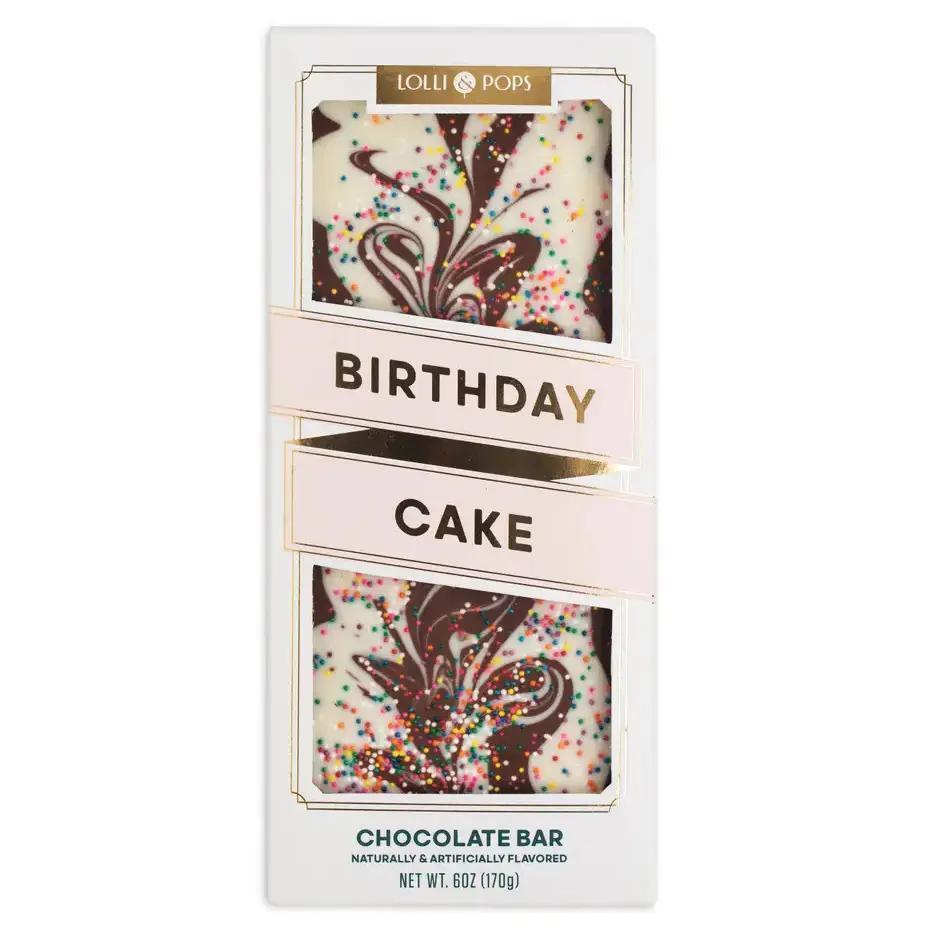 Topp'd Bar™ White & Milk Chocolate Birthday Cake