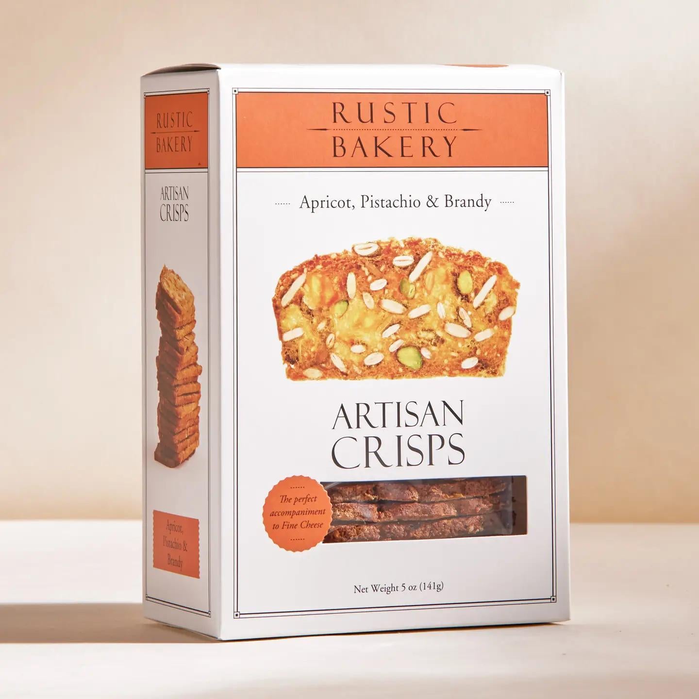 Artisan Crisps - Apricot, Pistachio & Brandy