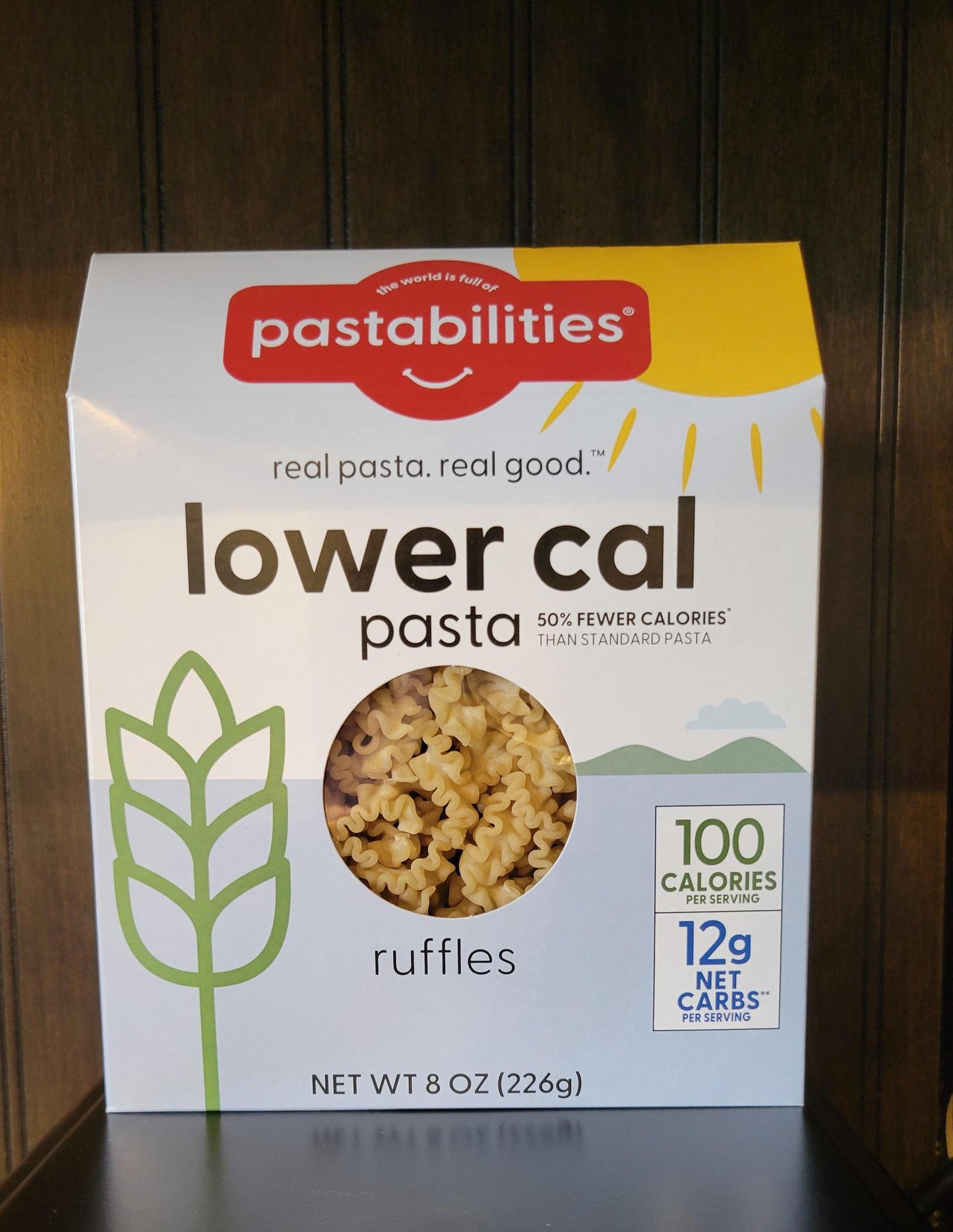 Lower Cal Pasta Ruffles