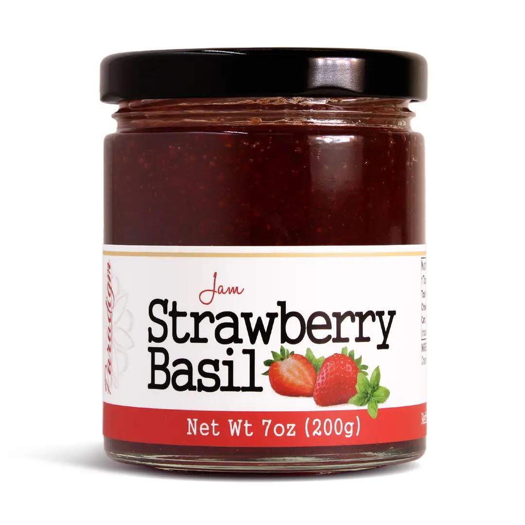 Strawberry Basil Jam