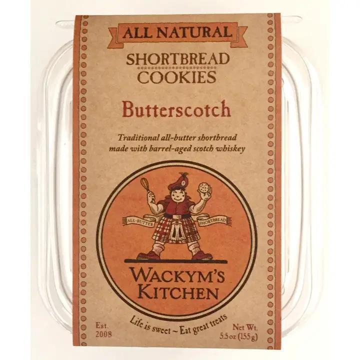 Butterscotch Shortbread Cookies 5.5 oz