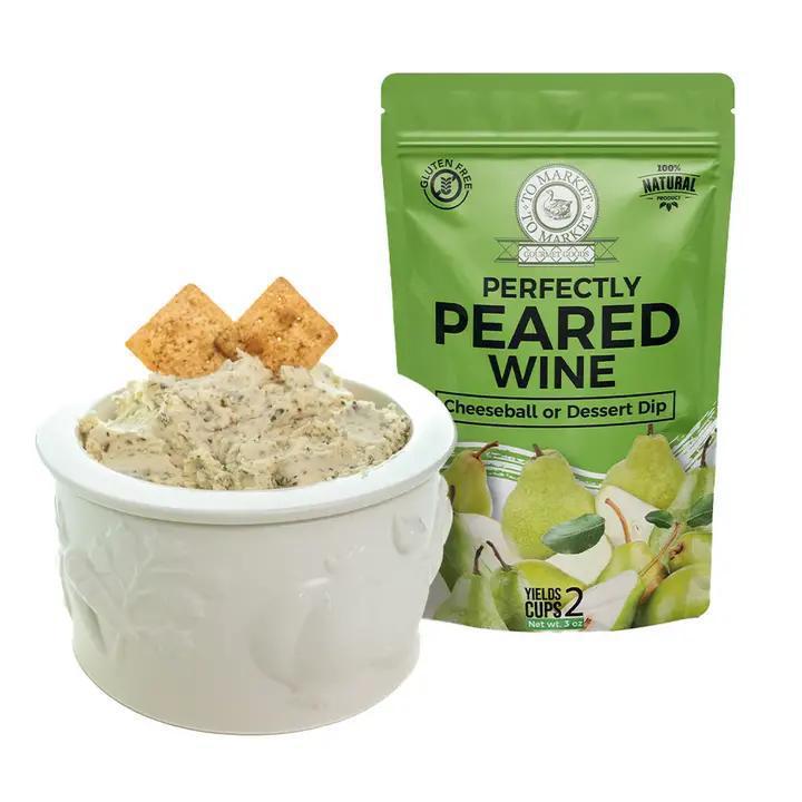 Perfectly Peared Wine Cheeseball