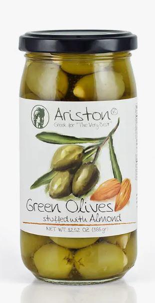 Almond Stuffed Green Olives