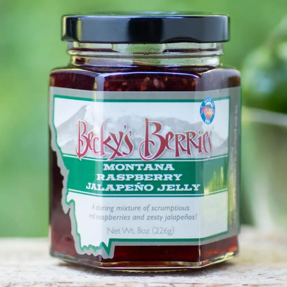 Montana Raspberry Jalapeno Pepper Jelly