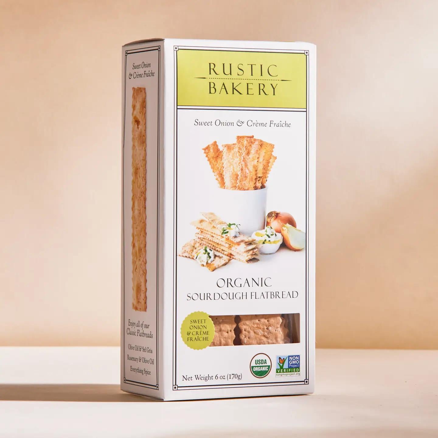 Sourdough Flatbread- Sweet Onion & Crème Fraiche