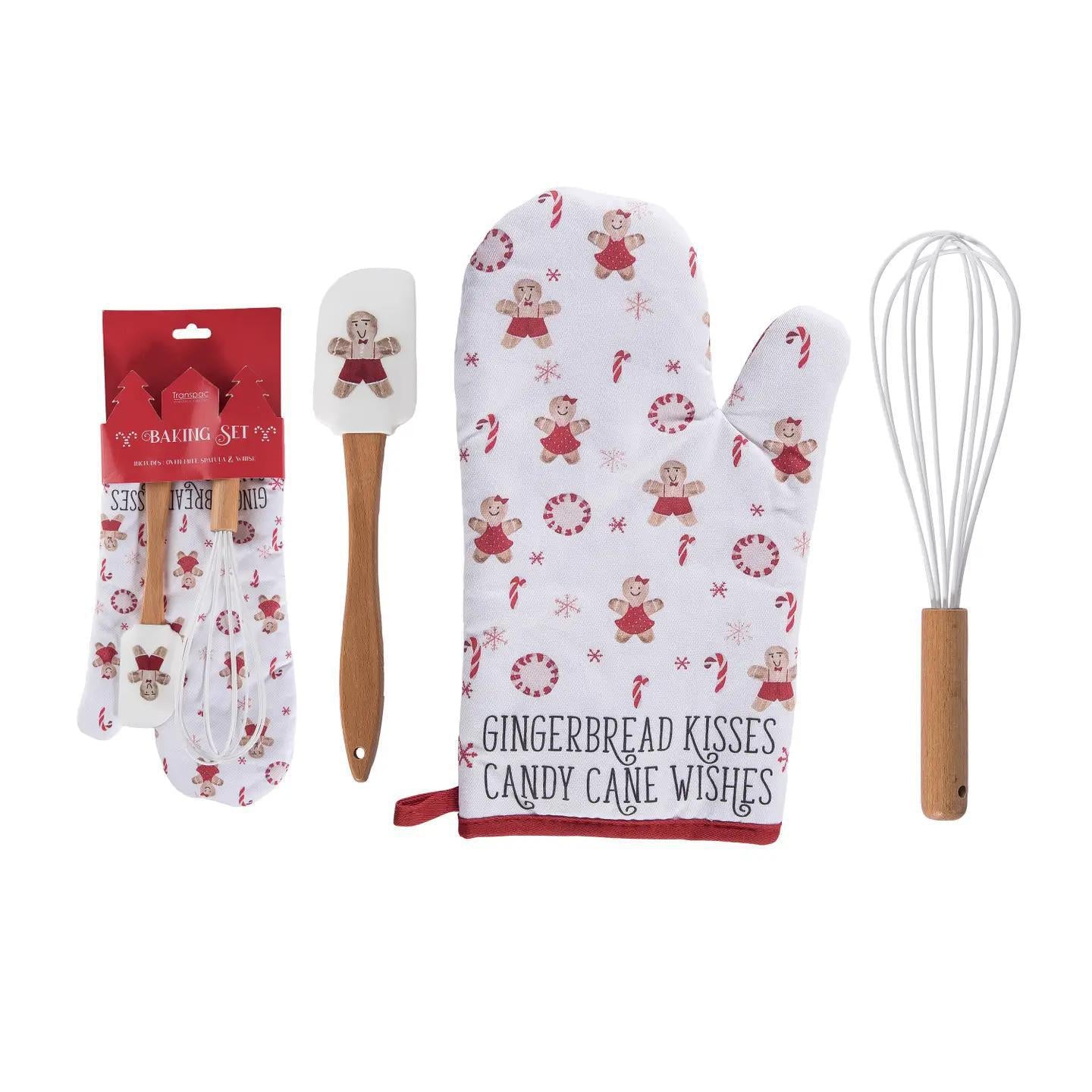 Gingerbread Kitchen Utensil Set
