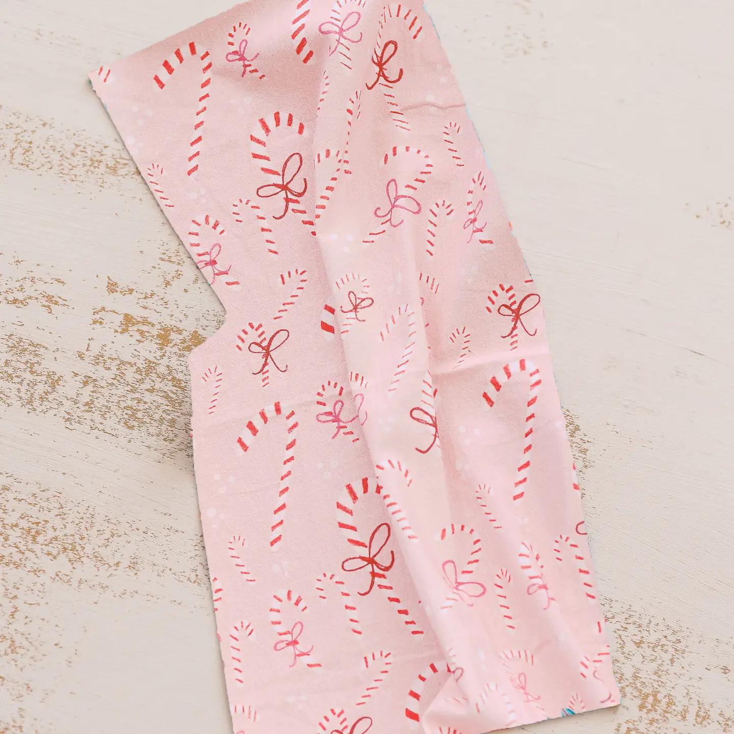 Candy Cane Teeny Tiny Towel