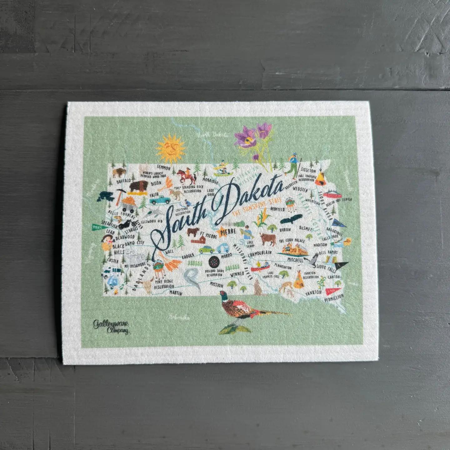 State Swedish Towel